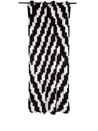 Seletti Zig Zag Shower Curtain In Multicolor