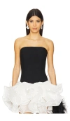 Selezza London Beatrix Corset In Midnight Black