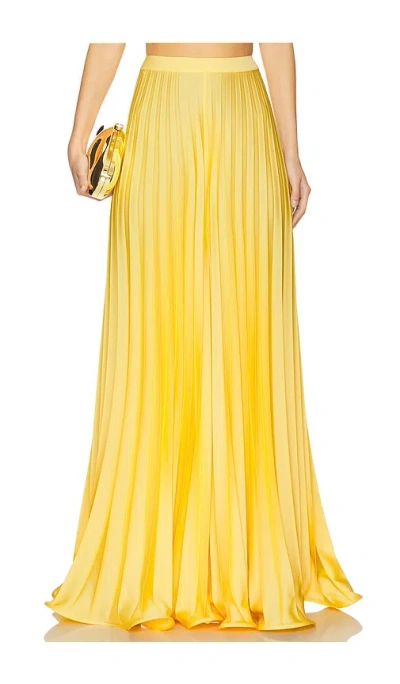 Selezza London Claire Trousers In Light Yellow