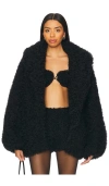 Selezza London Octavia Coat In Black
