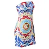 Self-adore Women's White / Red Limoncello Hand-beaded Embellished Mini Dress- Red In Multi