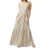 Self Contrast Amelia Maxi Dress In Multi In Multi