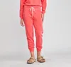 Self Contrast Keziah Joggers In Watermelon In Pink