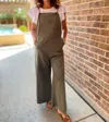 Self Contrast Lanie Overalls In Ivy In Multi