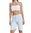 Self Contrast Milani Removable Straps Bandeau In White In White
