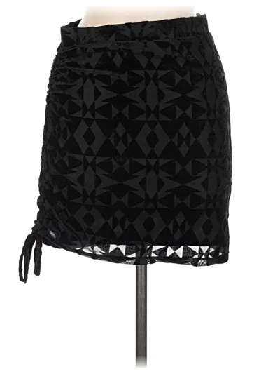 Pre-owned Self E Casual Skirt In Black