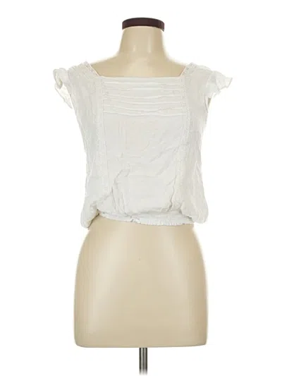 Pre-owned Self E Sleeveless Blouse In Silver