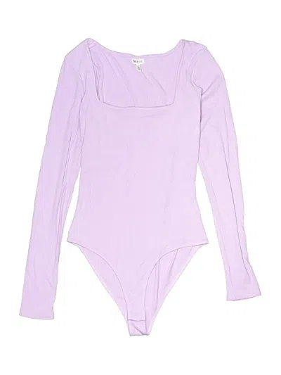 Pre-owned Self Esteem Bodysuit In Purple