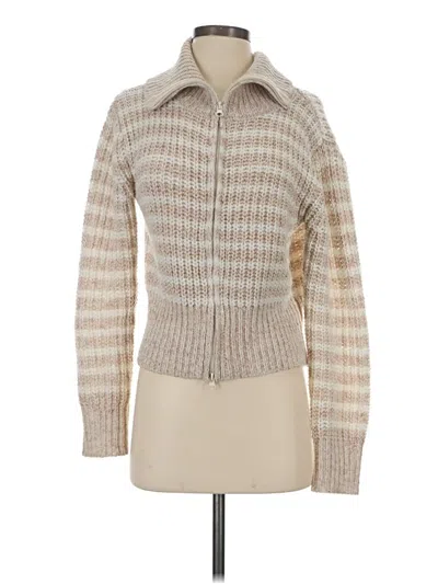 Pre-owned Self Esteem Cardigan Sweater In Brown