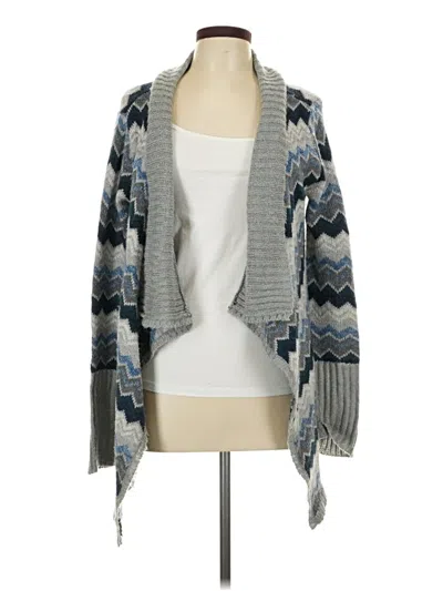 Pre-owned Self Esteem Cardigan Sweater In Gray