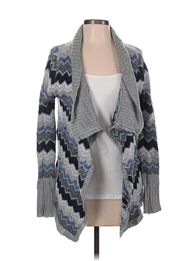 Pre-owned Self Esteem Cardigan Sweater In Gray