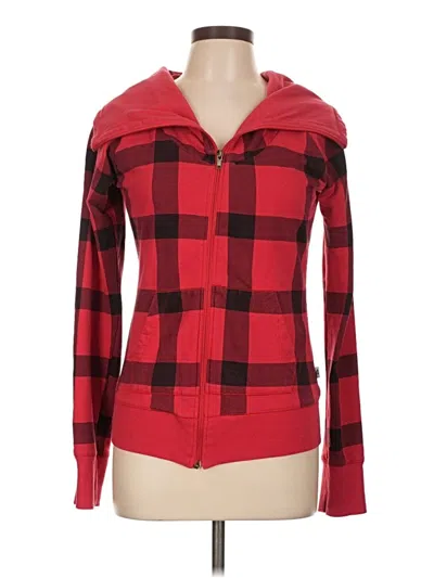 Pre-owned Self Esteem Cardigan Sweater In Red