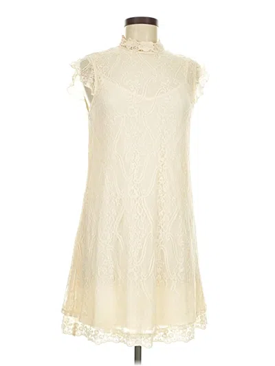 Pre-owned Self Esteem Casual Dress In Ivory