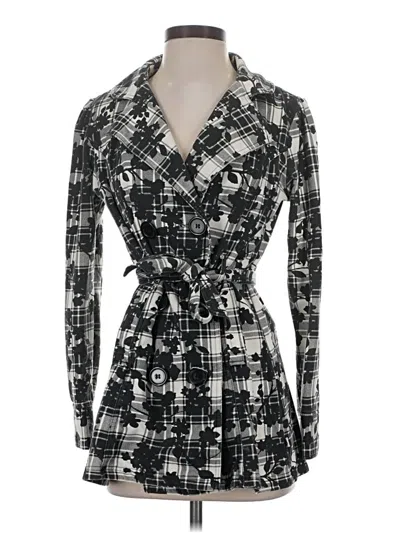 Pre-owned Self Esteem Coat In Black