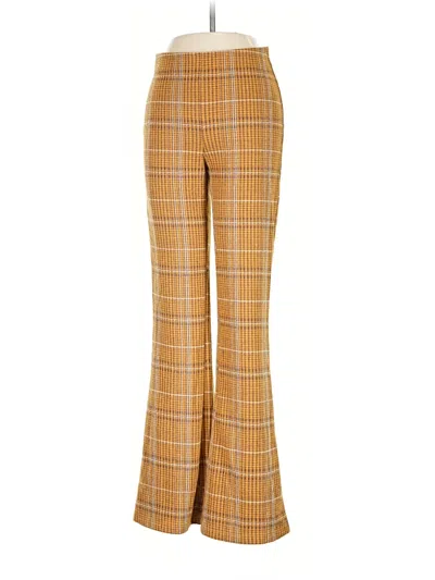 Pre-owned Self Esteem Dress Pants In Gold