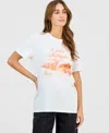 Self Esteem Juniors' Ibiza Seashell Crewneck Tee In White