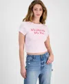 Self Esteem Juniors' It's Not Me It's You Graphic Cotton T-shirt In Light Pink