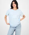 Self Esteem Juniors' Malibu Varsity T-shirt In White
