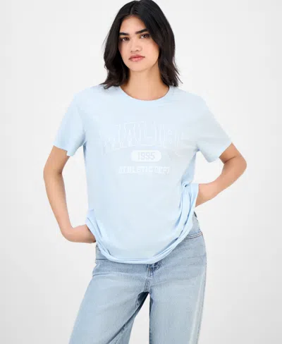 Self Esteem Juniors' Malibu Varsity T-shirt In White