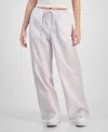 Self Esteem Juniors' Seersucker Drawstring Lounge Pants In Tender Touch