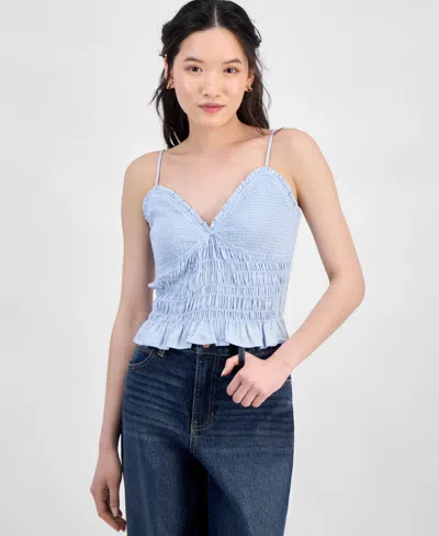 Self Esteem Juniors' Smocked Tank Top