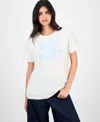 Self Esteem Juniors' West Coast Graphic T-shirt In White