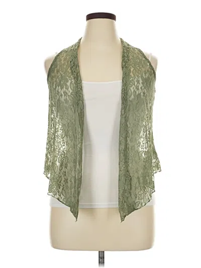Pre-owned Self Esteem Kimono In Green