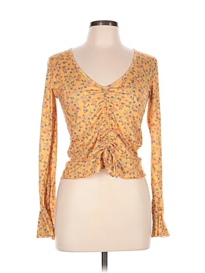 Pre-owned Self Esteem Long Sleeve T-shirt In Yellow