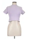 Self Esteem Short Sleeve Turtleneck In Multi