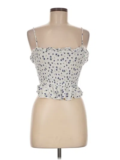 Pre-owned Self Esteem Sleeveless Top Ivory Sweetheart Neckline Tops