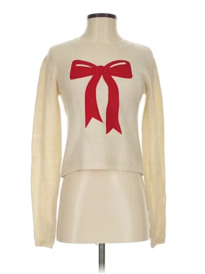 Pre-owned Self Esteem Turtleneck Sweater In Ivory