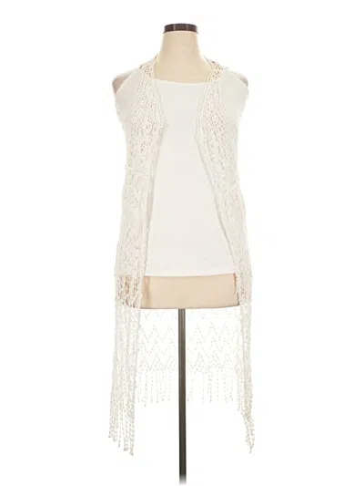 Pre-owned Self Esteem Vest In Ivory