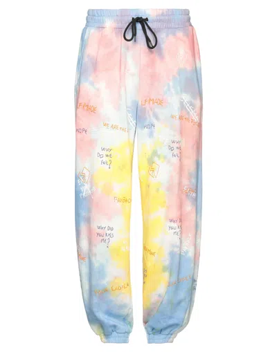 Self Made By Gianfranco Villegas Pants In Pink