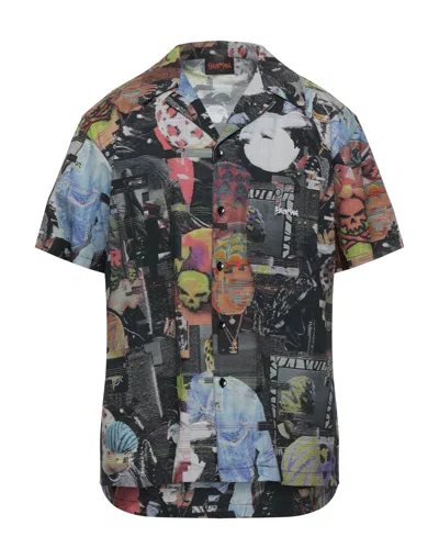 Self Made By Gianfranco Villegas Shirts In Black