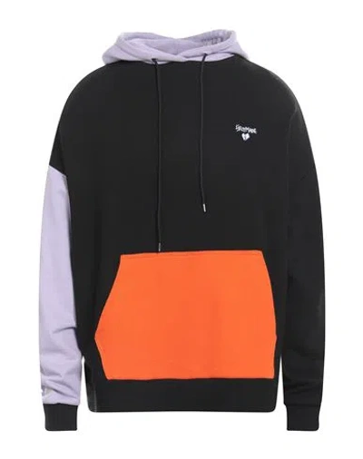 Self Made By Gianfranco Villegas Man Sweatshirt Black Size Xl Cotton