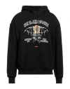 Self Made By Gianfranco Villegas Man Sweatshirt Black Size Xxl Cotton