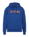 Self Made By Gianfranco Villegas Man Sweatshirt Blue Size Xxl Cotton