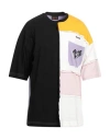 Self Made By Gianfranco Villegas Man T-shirt Black Size L Cotton In Black