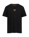 Self Made By Gianfranco Villegas Man T-shirt Black Size Xxl Cotton