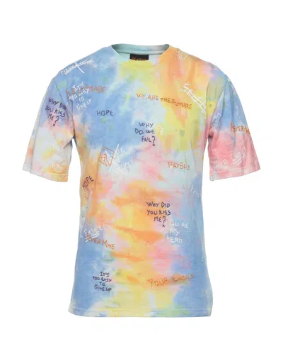 Self Made By Gianfranco Villegas T-shirts In Blue