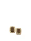 Self-portrait Amber Earrings Jewels Gold In Brown