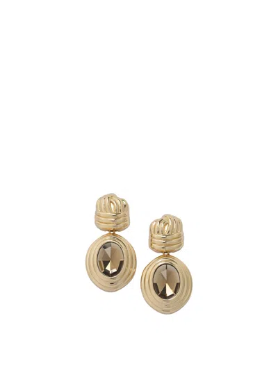 Self-portrait Amber Earrings Jewels Gold