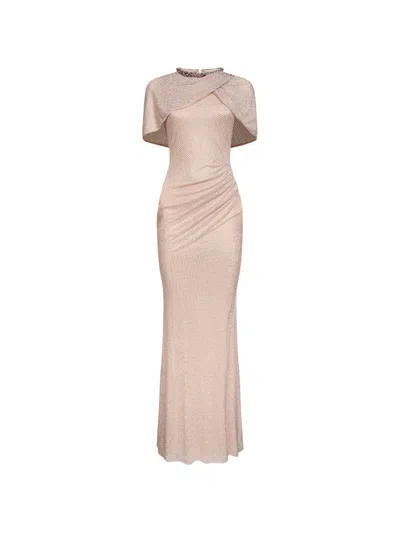 Self-portrait Dress In Neutral