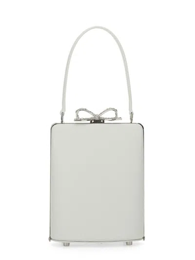 Self-portrait Bag With Bow In White