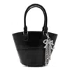 Self-portrait Leather Shoulder Bag With Charms