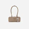 Self-portrait Grey Suede Top Handle Bag