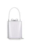 Self-portrait Leather Hand Bag In White