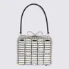 Self-portrait Mini Crystal-embellished Bow Tote Bag