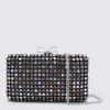 Self-portrait Crystal Embellished Clutch In Multi