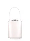 Self-portrait Bow Frame Rhinestone Handle Structure In Pink